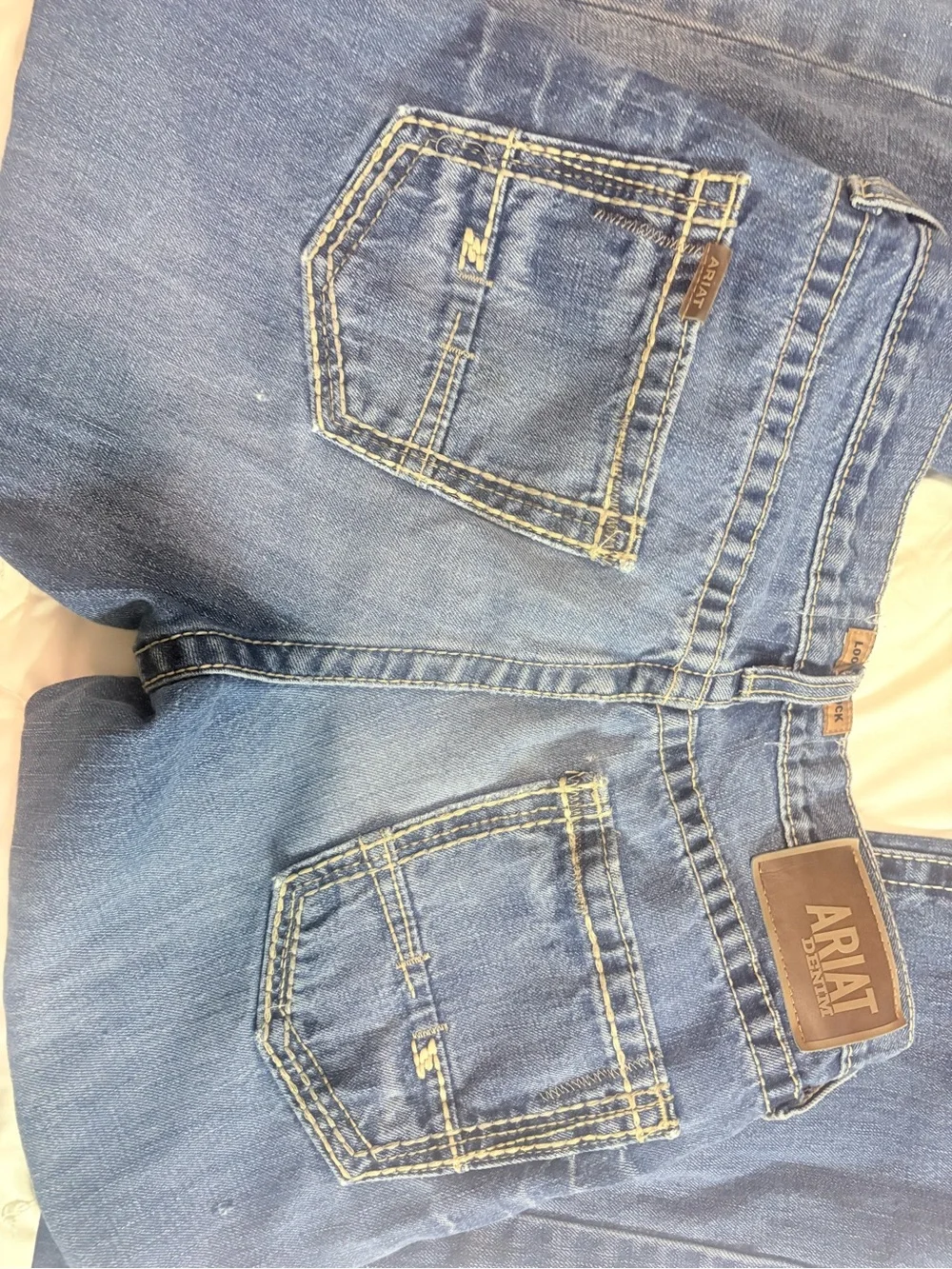 Ariat Men's Blue Denim Jeans
